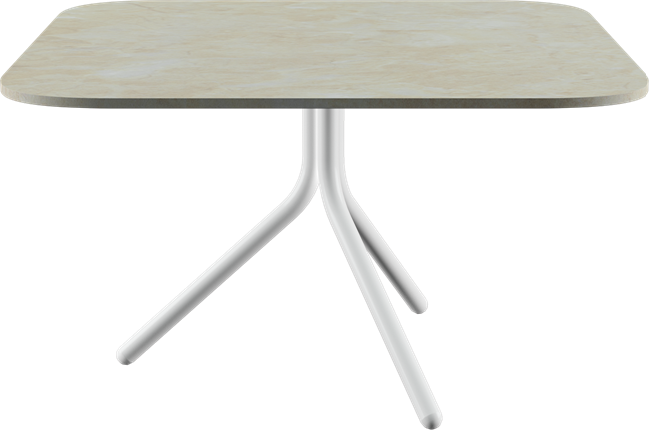 Poseidon Coffee Table - Neutral (Rounded Square)
