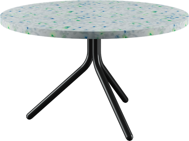 Poseidon Coffee Table - Neutral (Round)