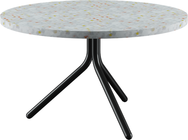 Poseidon Coffee Table - Neutral (Round)