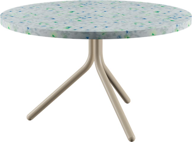 Poseidon Coffee Table - Neutral (Round)
