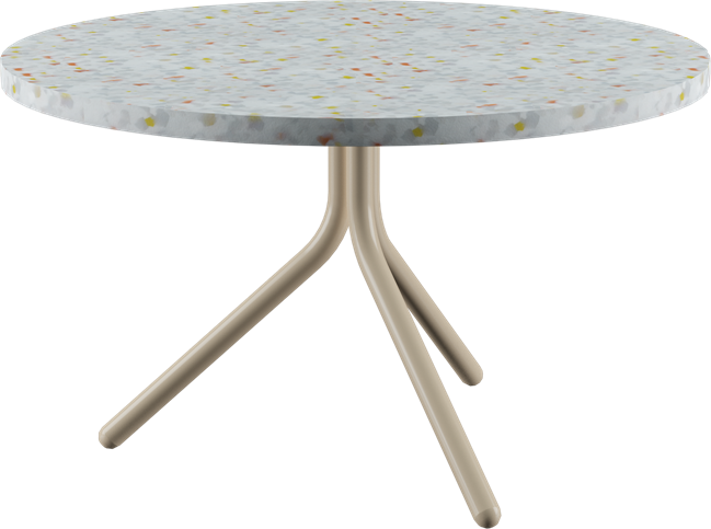 Poseidon Coffee Table - Neutral (Round)