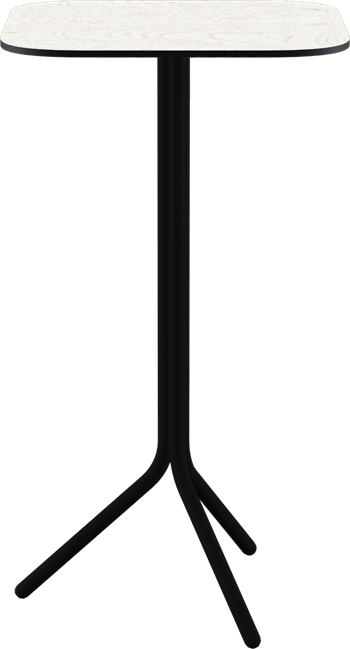 Poseidon Bar Table - Neutral (Rounded Square)