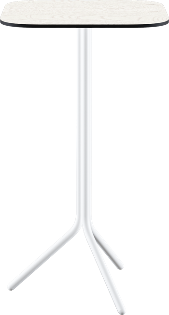 Poseidon Bar Table - Neutral (Rounded Square)