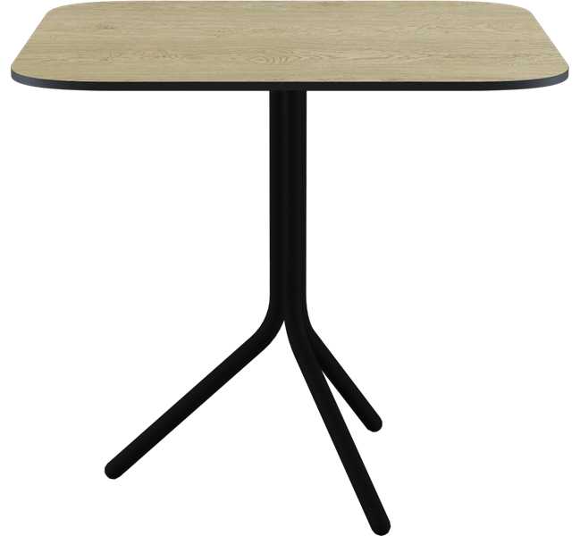 Poseidon Café Table - Neutral (Rounded Square)