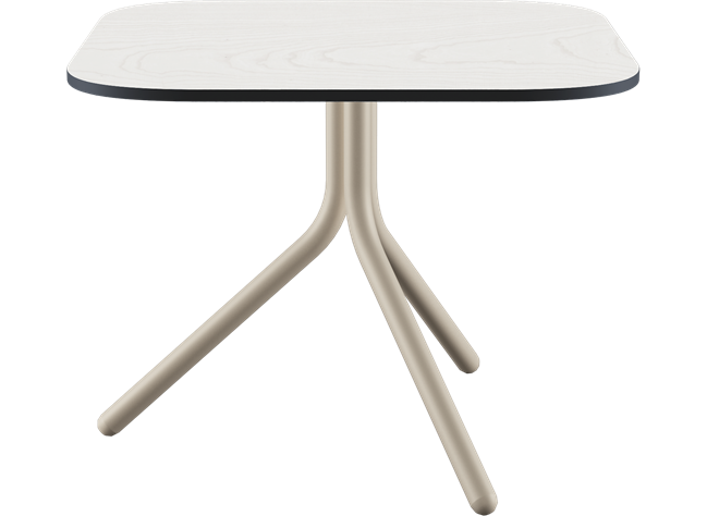 Poseidon Side Table - Neutral (Round Square)