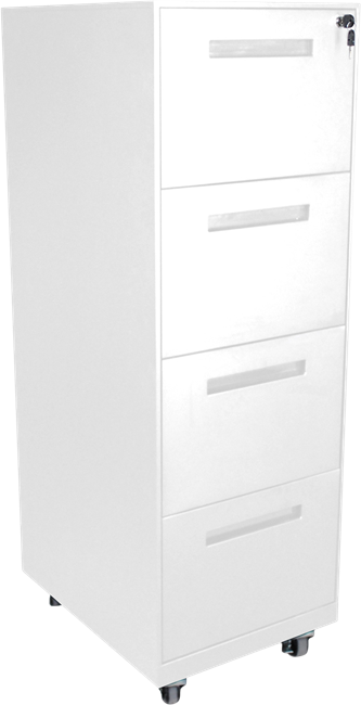 Space 4 Drawer Filing Cabinet