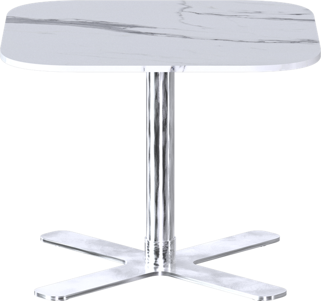 Plus Side Table (Rounded Square)