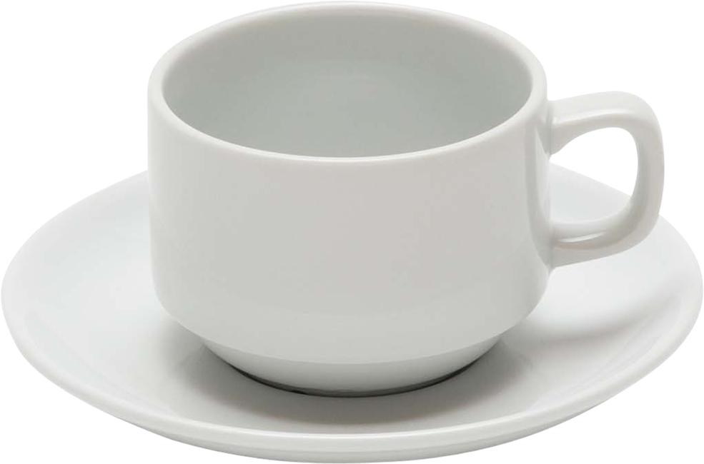 Standard Cup & Saucer - 220ml