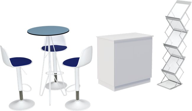 Walk on Bar Table Package - Chameleon Cupboard