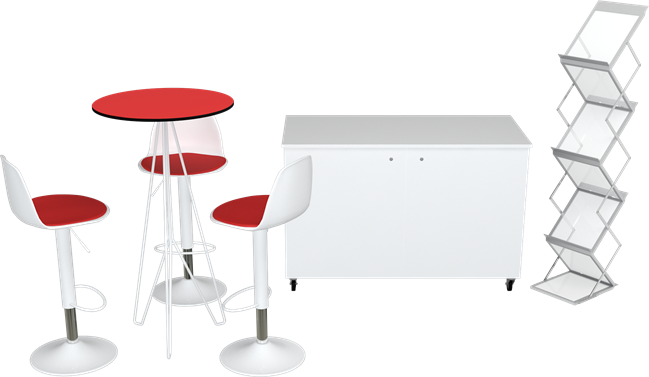 Walk-on Bar Table Package