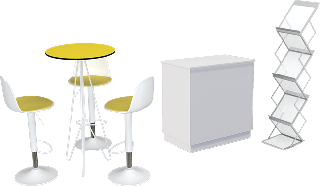 Walk on Bar Table Package - Chameleon Cupboard