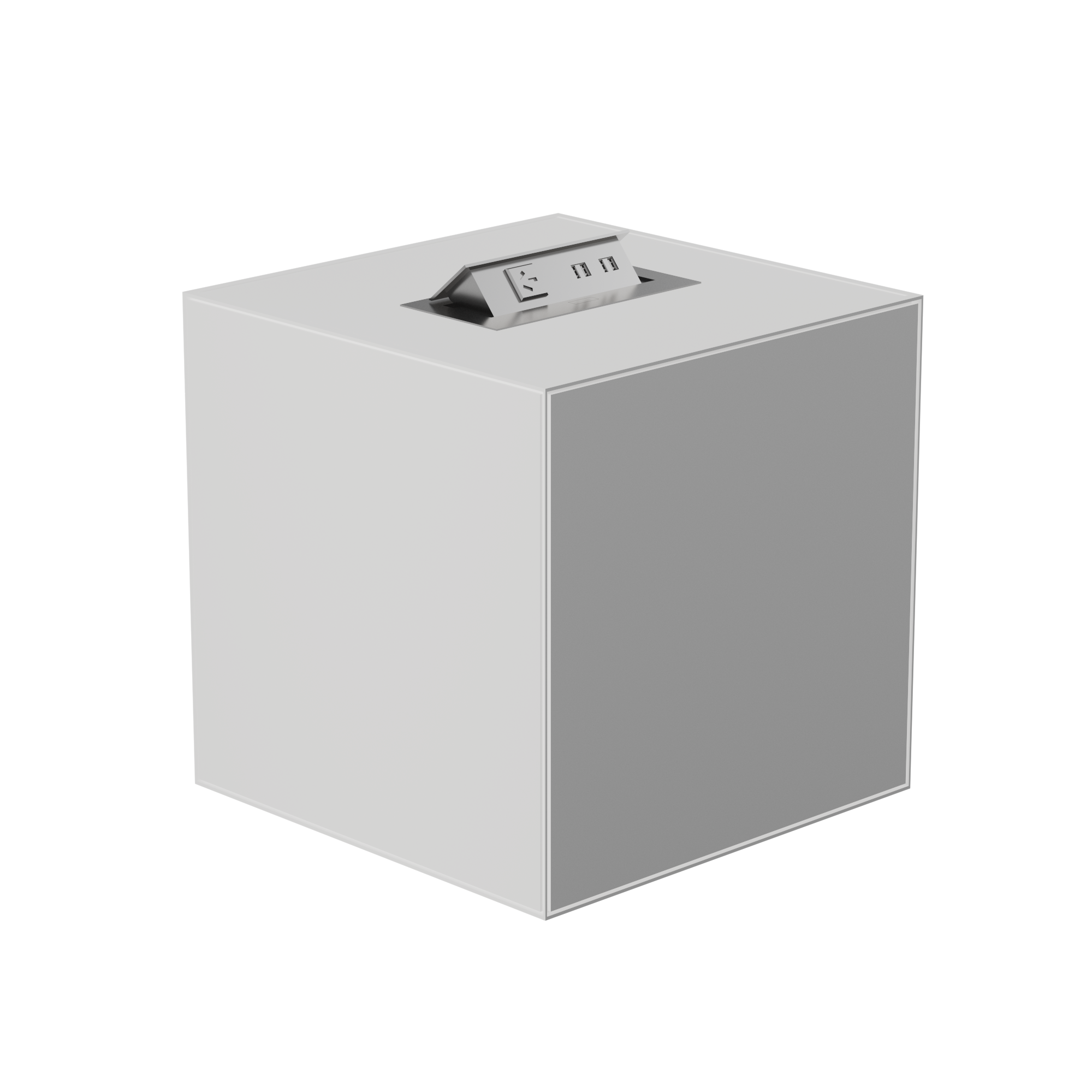 Chameleon Plinth with Charging Station