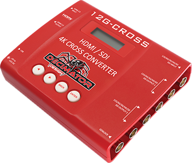 Decimator 12G-Cross HDMI / SDI 4K Cross Converter
