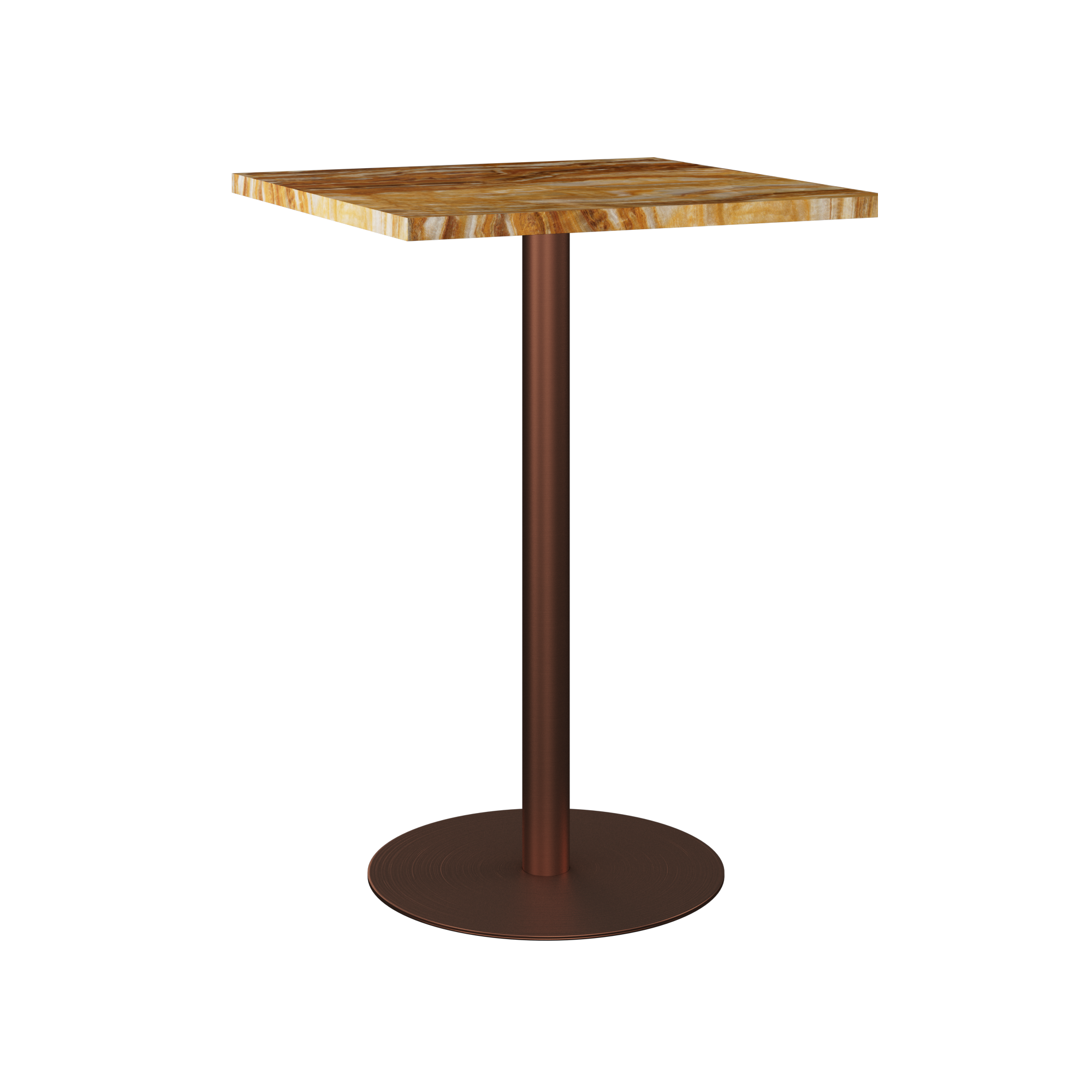 Halo Marble Bar Table (Square)