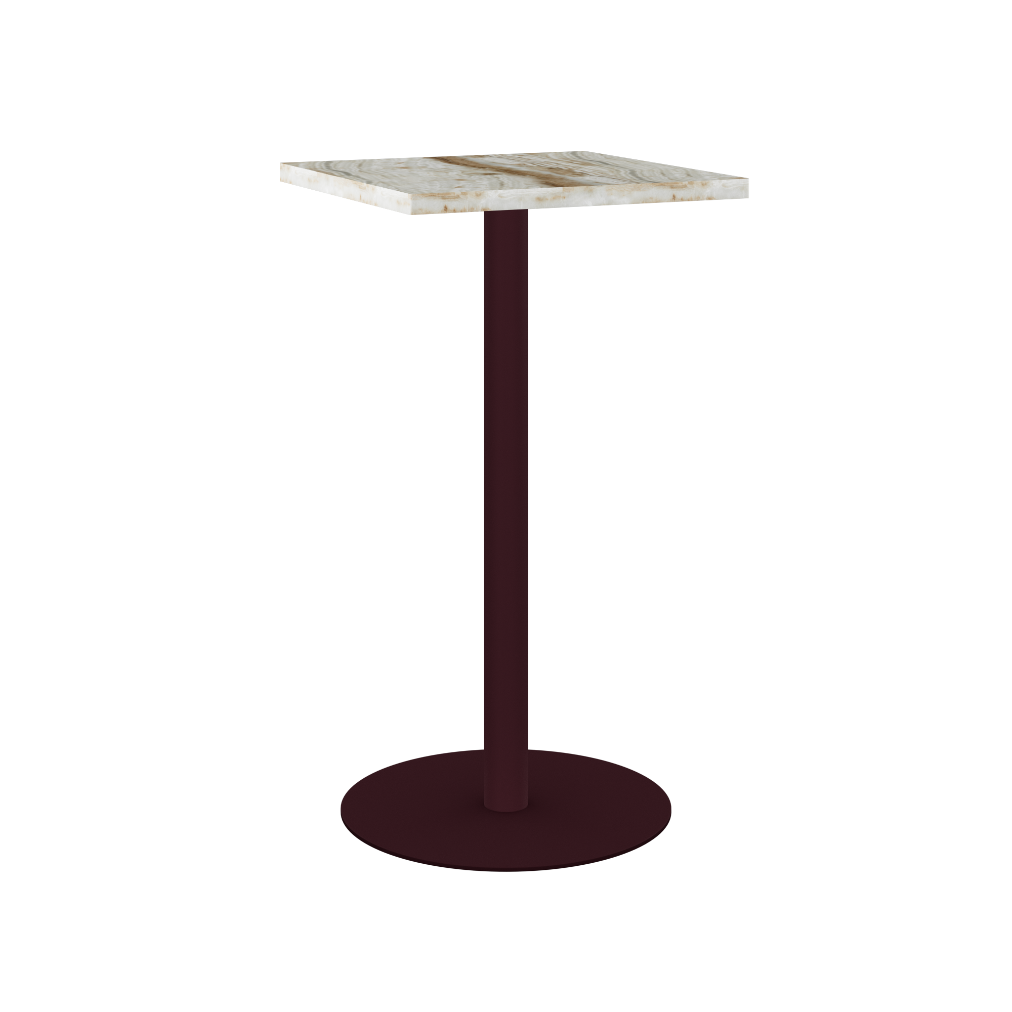 Halo Marble Bar Table (Square)