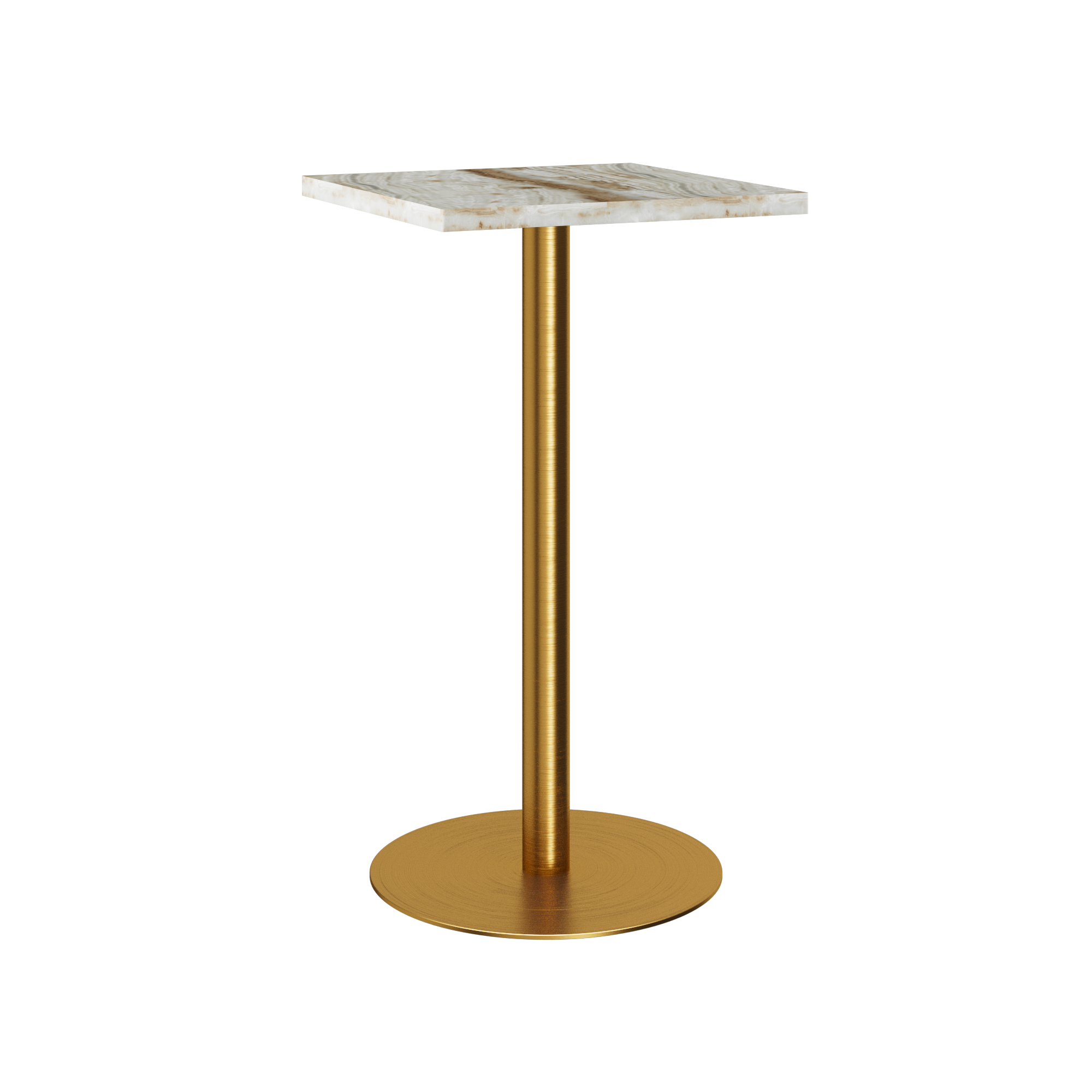 Halo Marble Bar Table (Square)