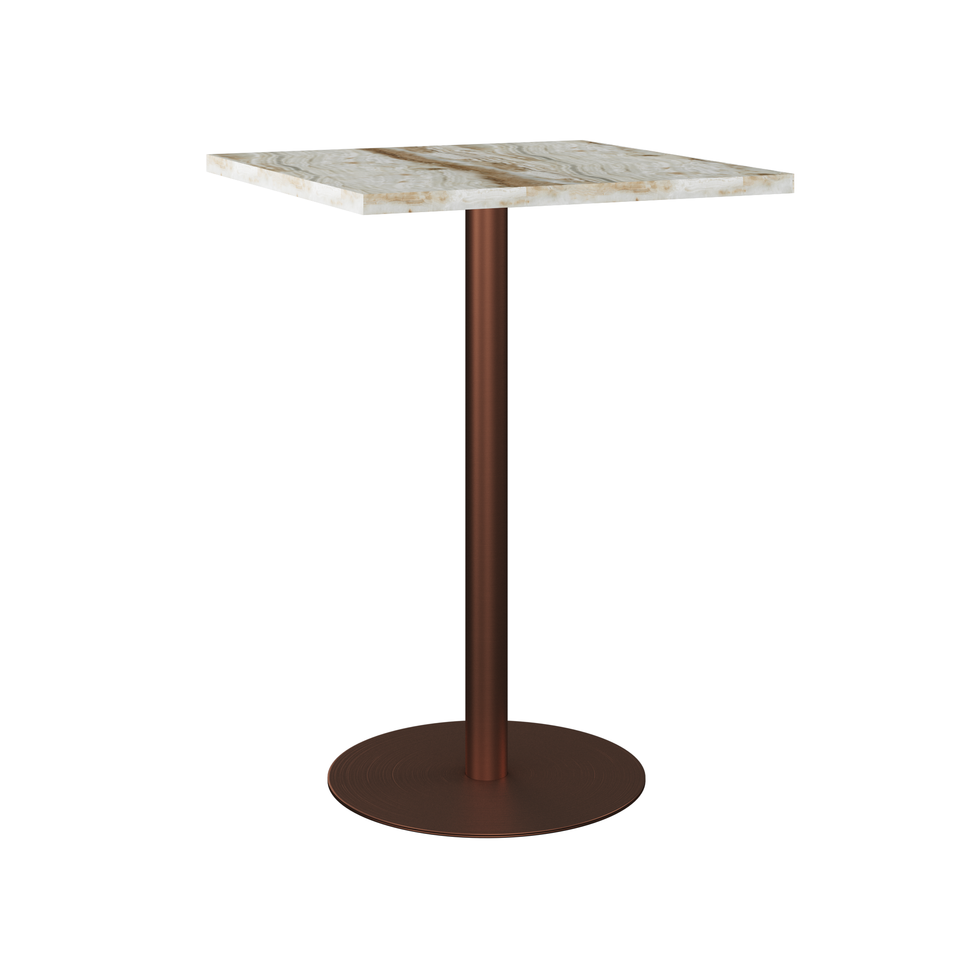 Halo Marble Bar Table (Square)