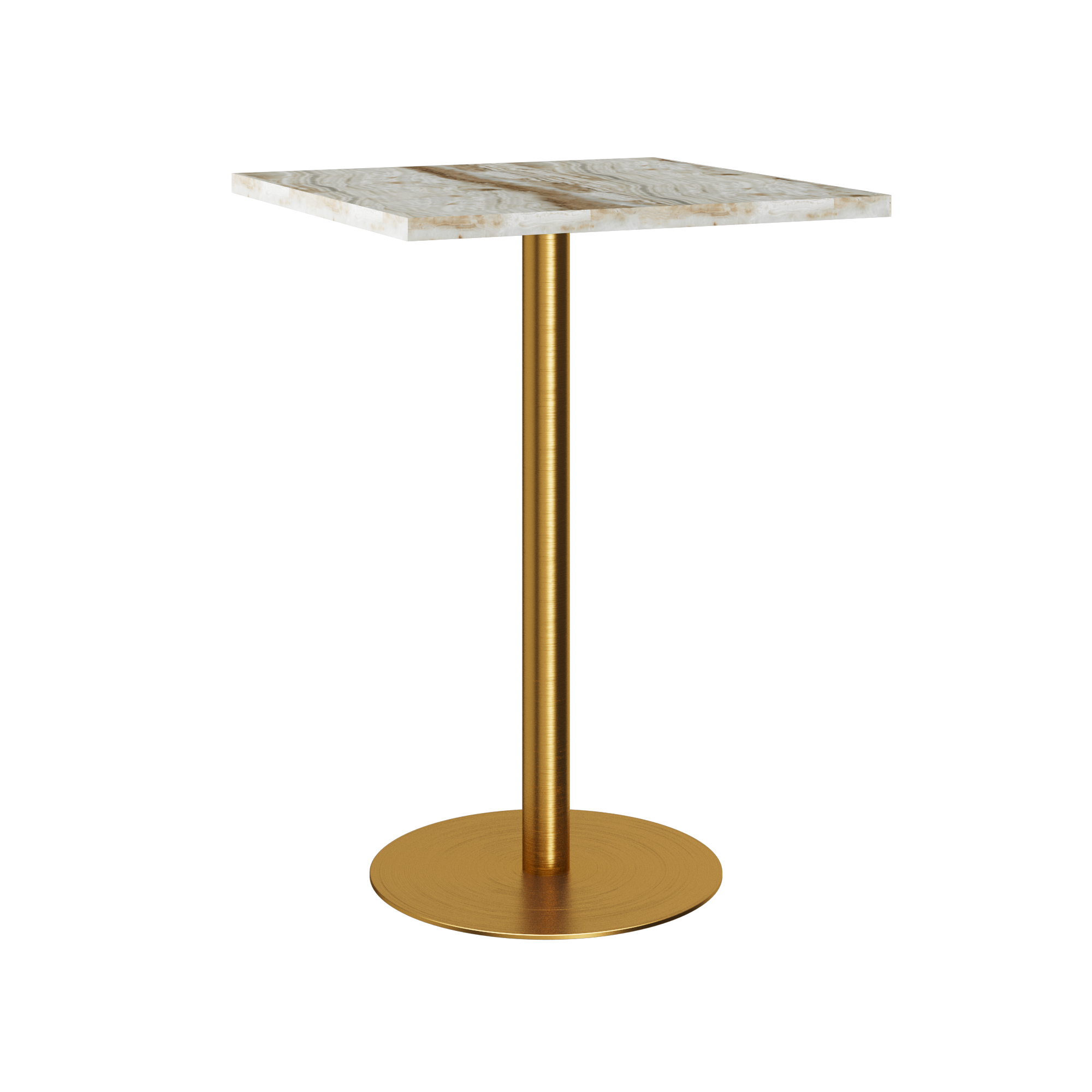 Halo Marble Bar Table (Square)