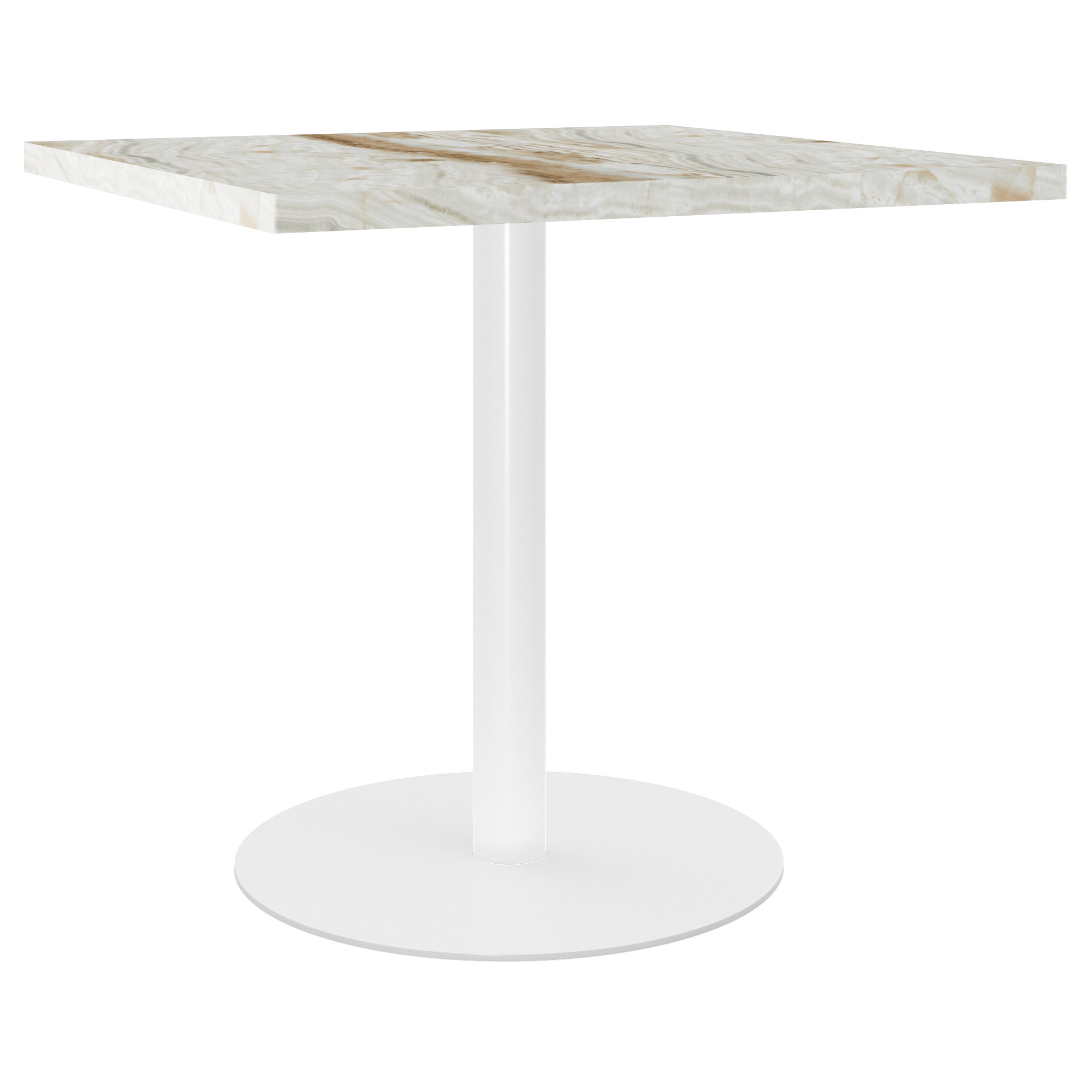 Halo Marble Café Table (Square)