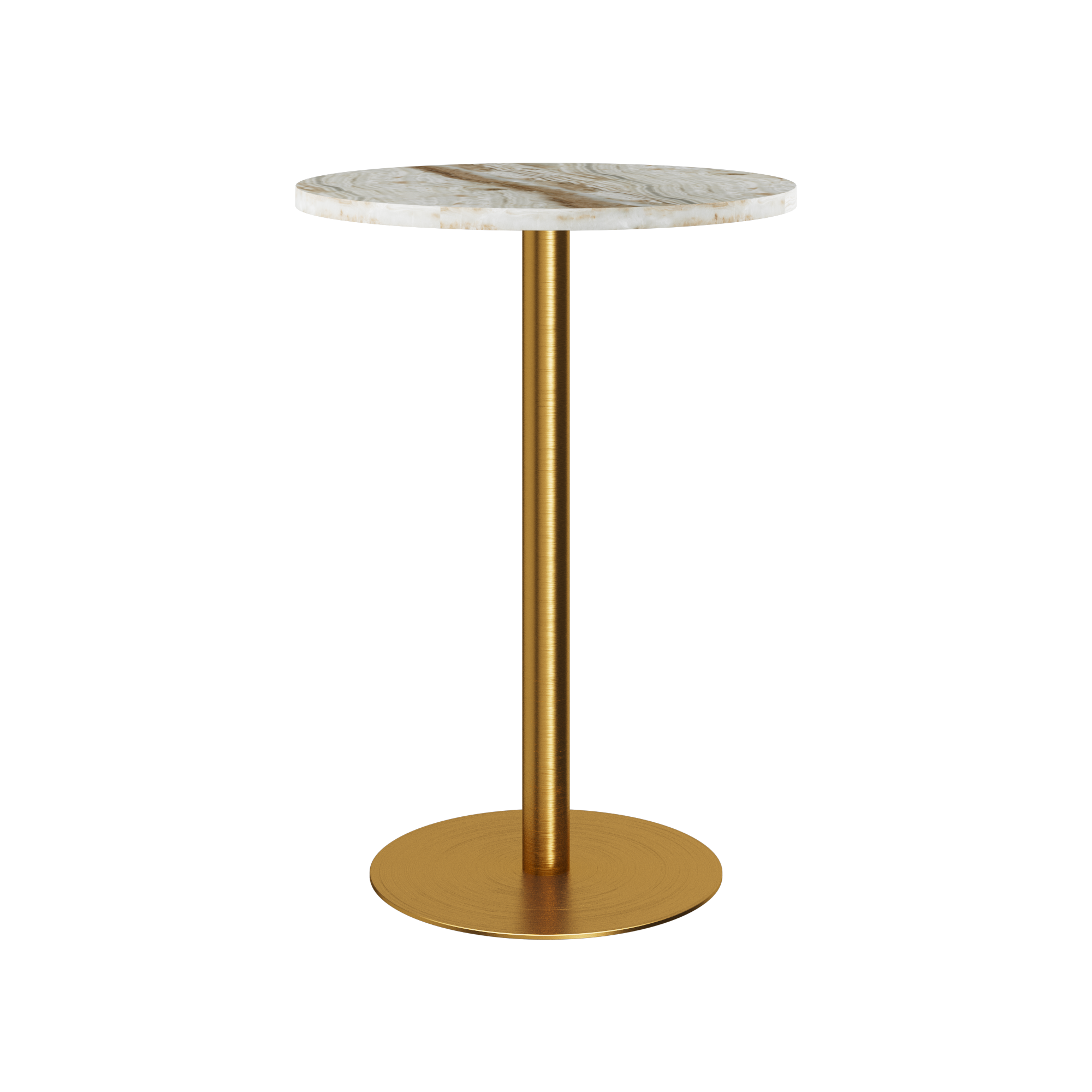 Halo Marble Bar Table (Round)