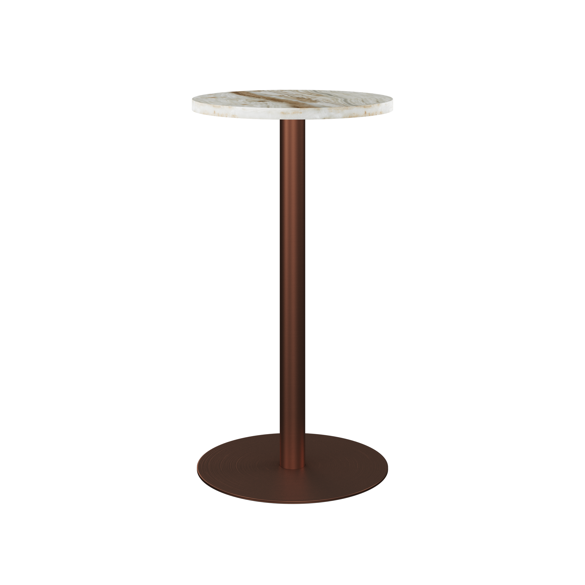 Halo Marble Bar Table (Round)