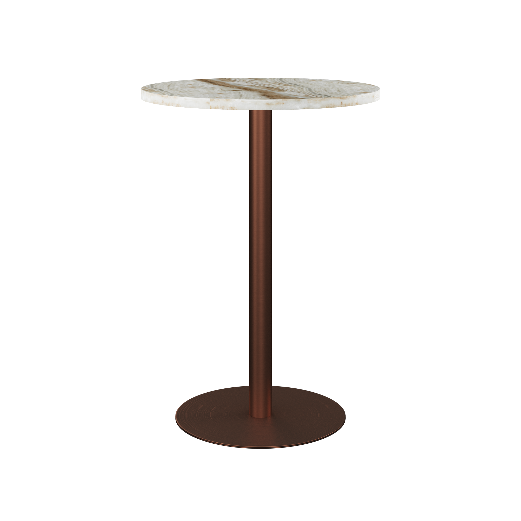 Halo Marble Bar Table (Round)