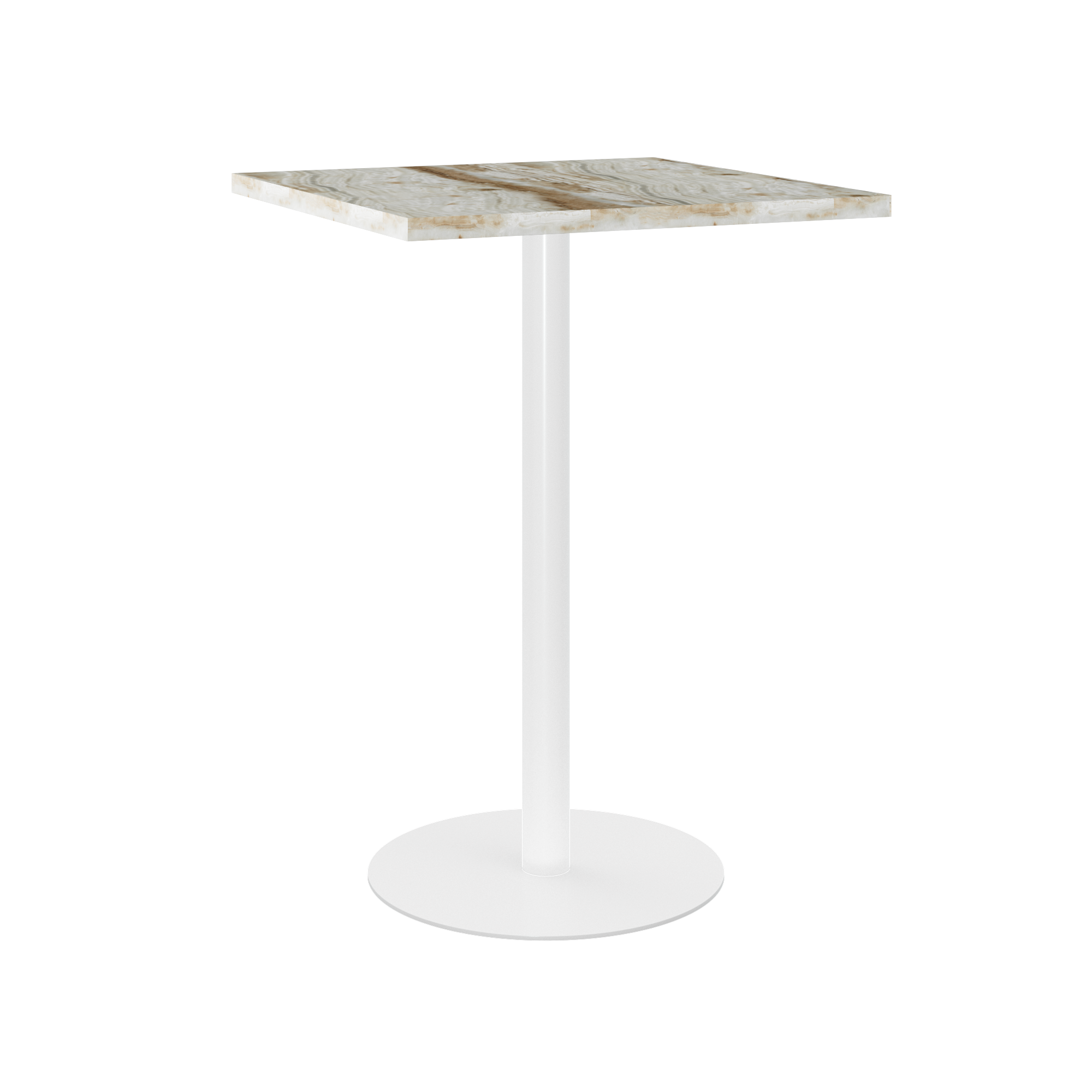 Halo Marble Bar Table (Square)