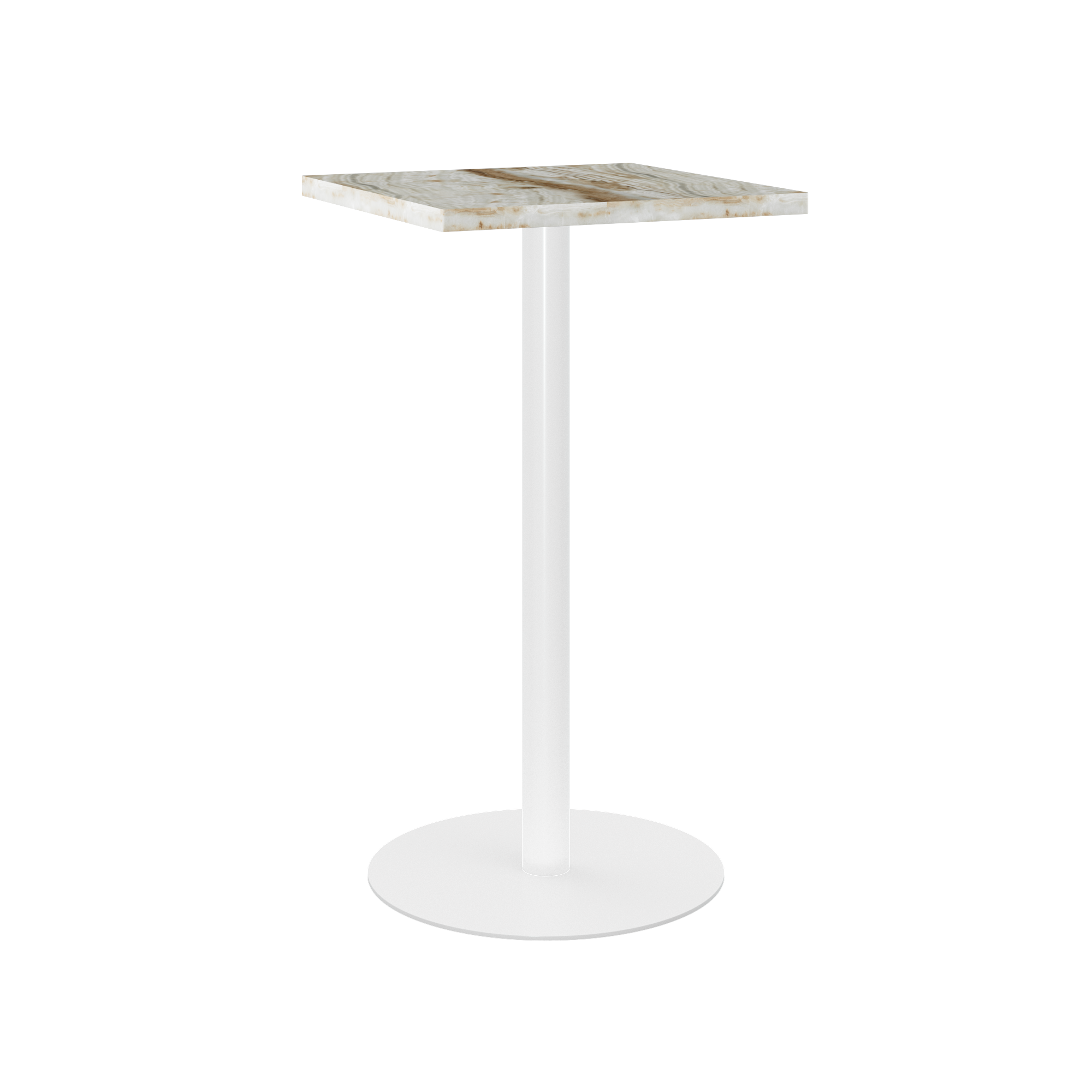 Halo Marble Bar Table (Square)