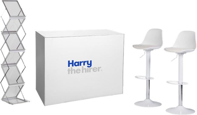 Straight Counter Package - Signage front print